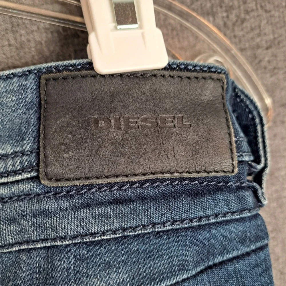Diesel Belther Jeans Mens 32x32* Blue Regular Slim Tapered Stretch Wash 084SY
